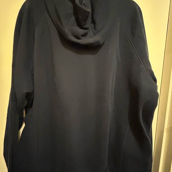 Adidas Unisex Like New Navy Blue Hoodie with White Logo, Size XL - Picture 5 of 7